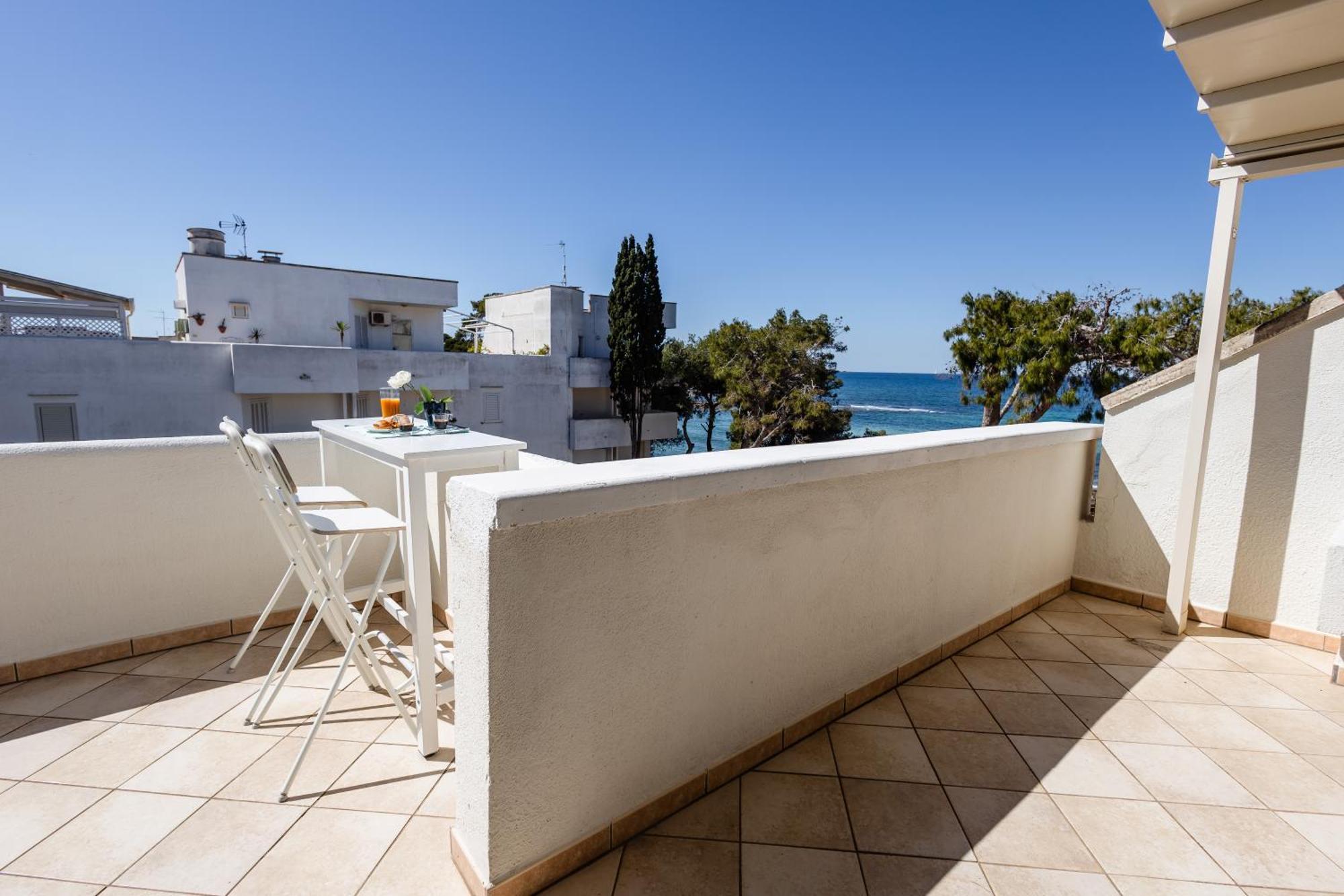 Attico Margherita - La Terrazza Sul Mare Gallipoli Zewnętrze zdjęcie